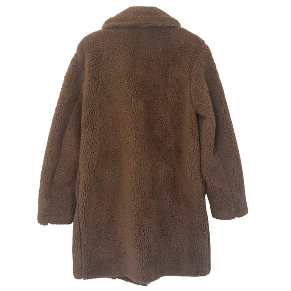NWOT Uniqlo Pile-Lined Fleece Teddy Coat Size Small - Picture 6 of 11